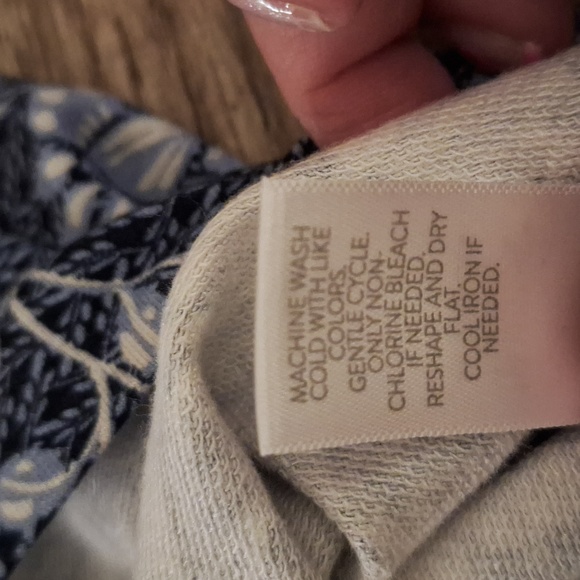 J‎ Jill Pure Jell Eco- Terry womens top size Medium Petite MP long sleeve - Picture 7 of 8